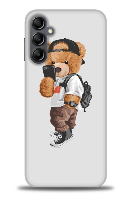 Samsung Galaxy A14 Kılıf HD Baskılı Kılıf - Teddy Bear Cool