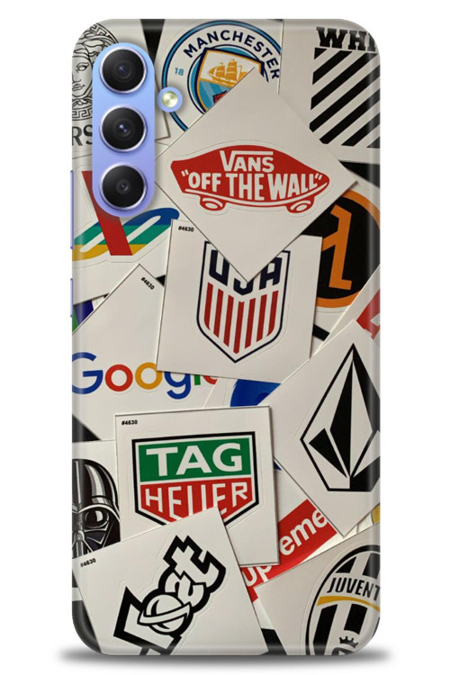 Samsung Galaxy A34 Kılıf HD Baskılı Kılıf - Off The Wall