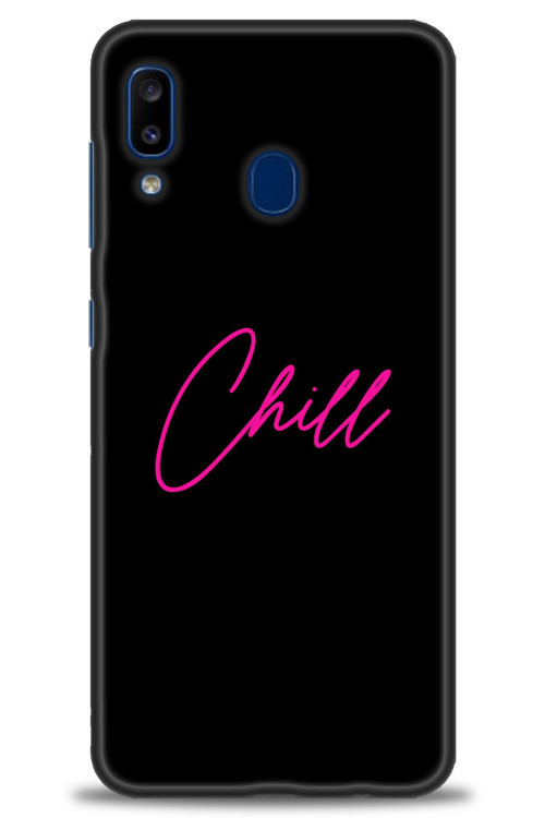 Samsung Galaxy A20 Kılıf HD Baskılı Kılıf - Chill
