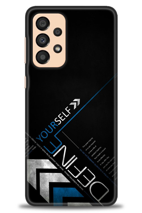 Samsung Galaxy A33 5G Kılıf HD Baskılı Kılıf - Yourself