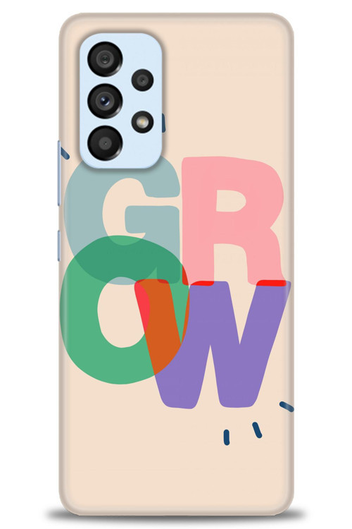 Samsung Galaxy A53 5G Kılıf HD Baskılı Kılıf - Grow