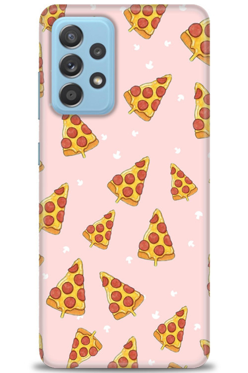 Samsung Galaxy A52s 5G Kılıf HD Baskılı Kılıf - Pizza Dilimleri