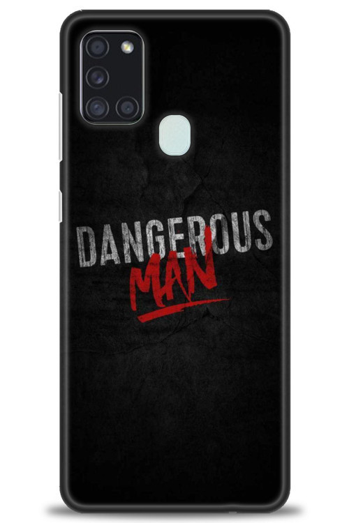 Samsung Galaxy A21S Kılıf HD Baskılı Kılıf - Dangerous Man
