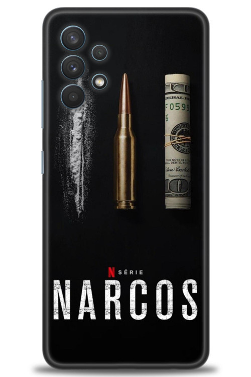 Samsung Galaxy A32 Kılıf HD Baskılı Kılıf - Narcos