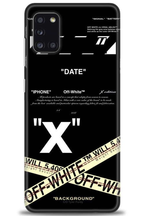 Samsung Galaxy A31 Kılıf HD Baskılı Kılıf - Date