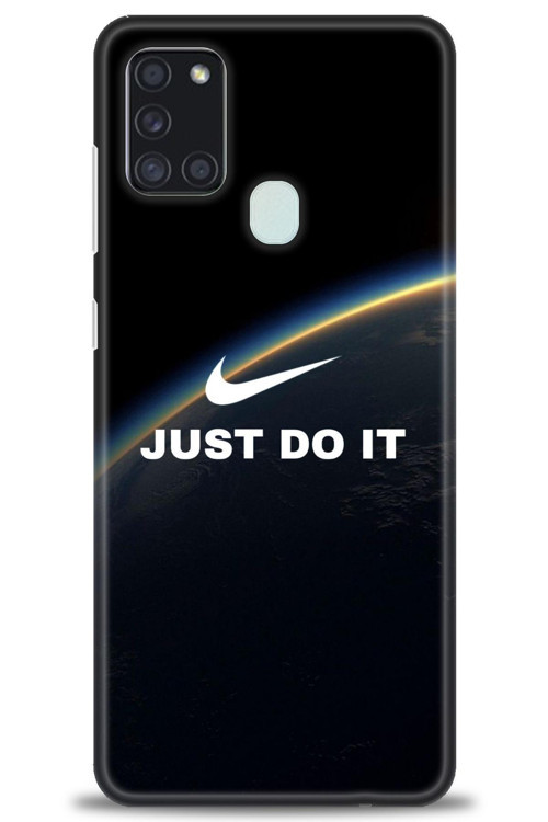 Samsung Galaxy A21S Kılıf HD Baskılı Kılıf - Nike Dünya