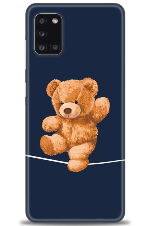 Samsung Galaxy A31 Kılıf HD Baskılı Kılıf - İpteki Teddy