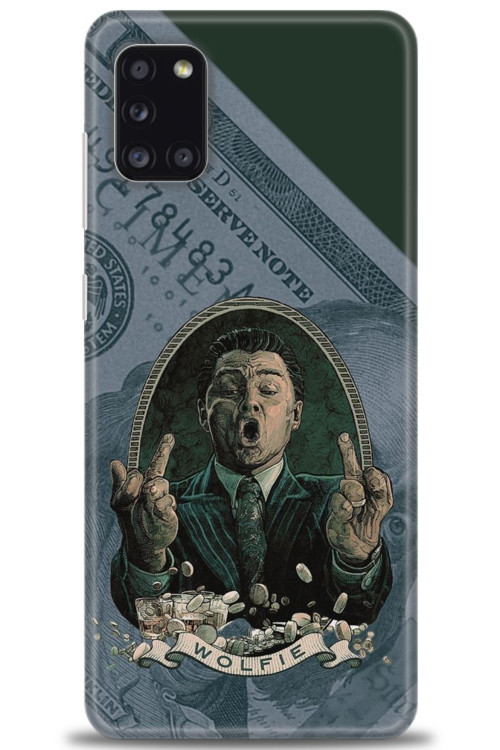 Samsung Galaxy A31 Kılıf HD Baskılı Kılıf - Dolar