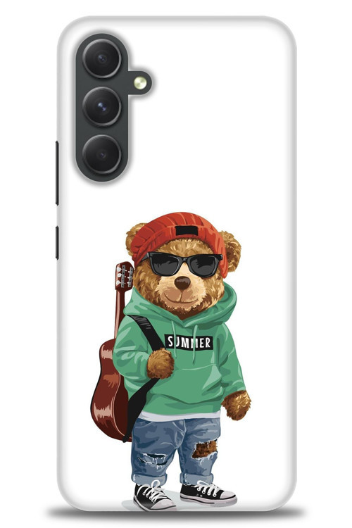 Samsung Galaxy A54 Kılıf HD Baskılı Kılıf - Teddy Bear