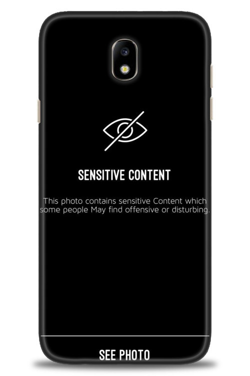 Samsung Galaxy J7 Pro / J730 Kılıf HD Baskılı Kılıf - Sensitive Content