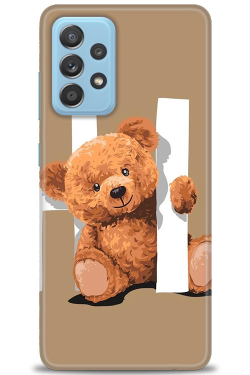 Samsung Galaxy A52s 5G Kılıf HD Baskılı Kılıf - Teddy Hı