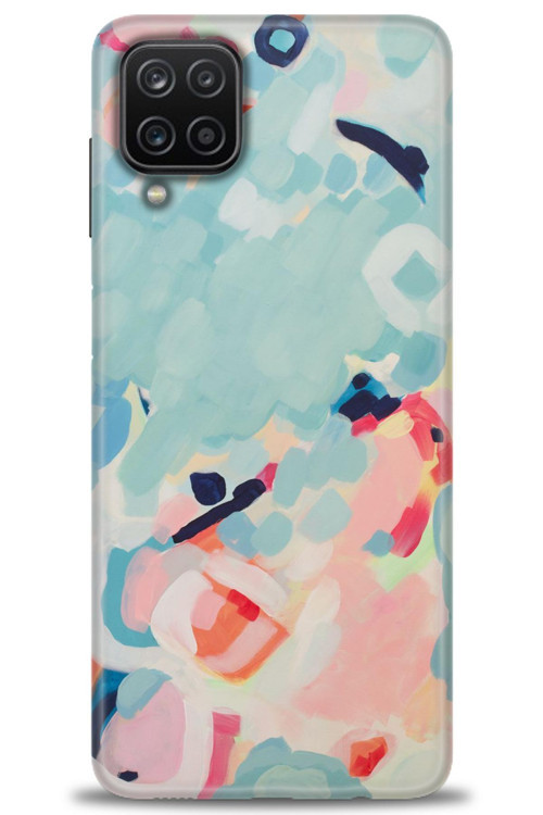 Samsung Galaxy M12 Kılıf HD Baskılı Kılıf - Mavi
