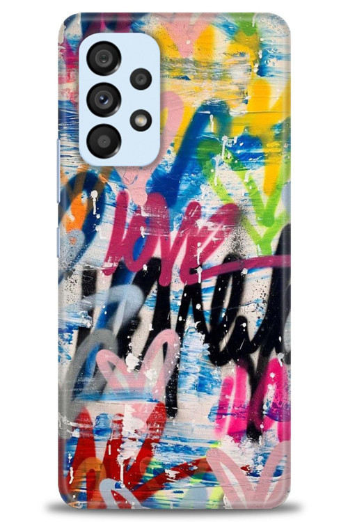 Samsung Galaxy A73 5G Kılıf HD Baskılı Kılıf - Lovee