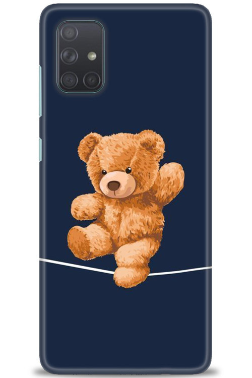 Samsung Galaxy A51 Kılıf HD Baskılı Kılıf - İpteki Teddy