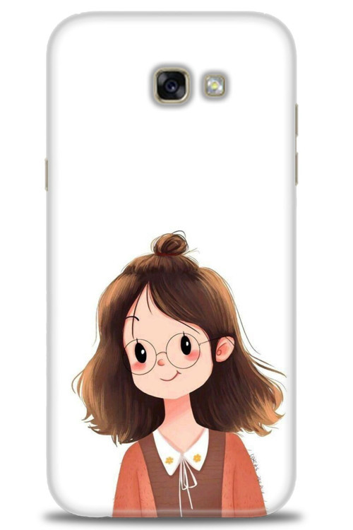 Samsung Galaxy A7 2017 / A720 Kılıf HD Baskılı Kılıf - Tatlı Kız