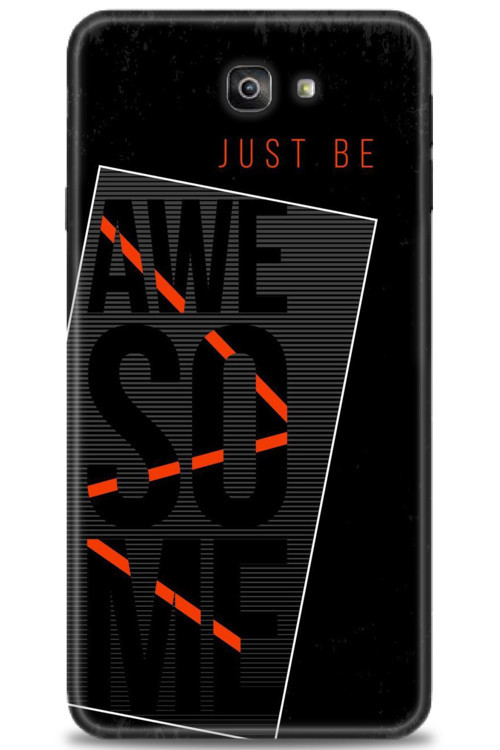 Samsung Galaxy J7 Prime Kılıf HD Baskılı Kılıf - Awesome