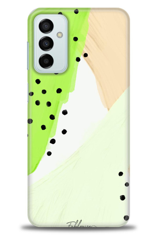 Samsung Galaxy M13 Kılıf HD Baskılı Kılıf - Fıstık Yeşili