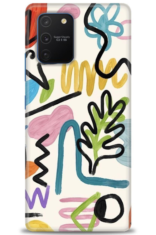 Samsung Galaxy A91 / S10 Lite Kılıf HD Baskılı Kılıf - Çizimler
