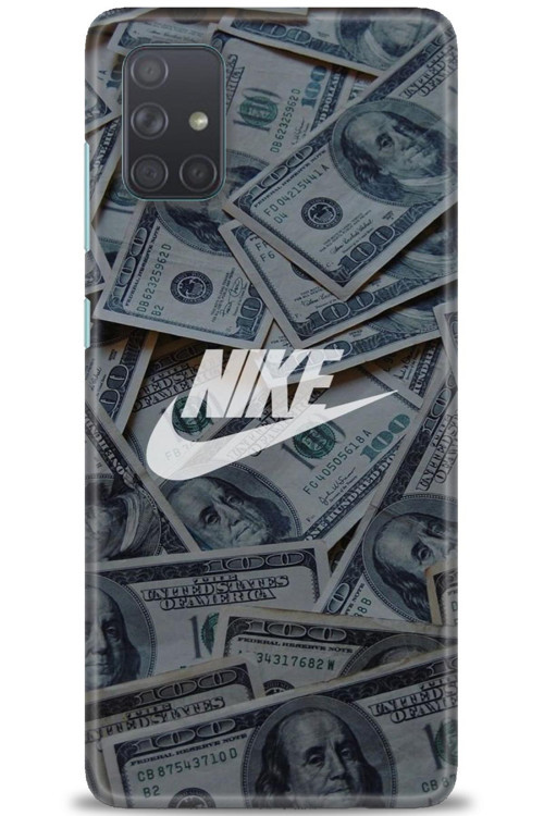 Samsung Galaxy A71 Kılıf HD Baskılı Kılıf - Nike Dolar