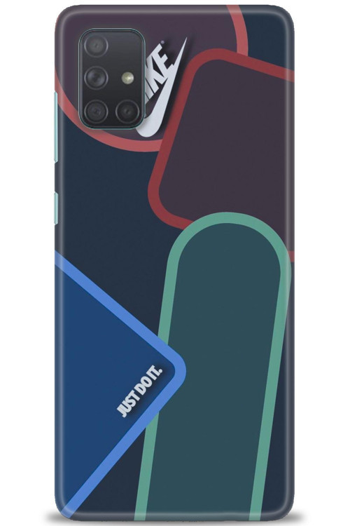 Samsung Galaxy A71 Kılıf HD Baskılı Kılıf - Just Do It