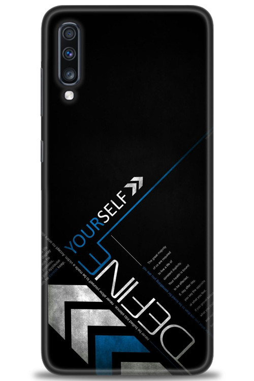 Samsung Galaxy A70 Kılıf HD Baskılı Kılıf - Yourself