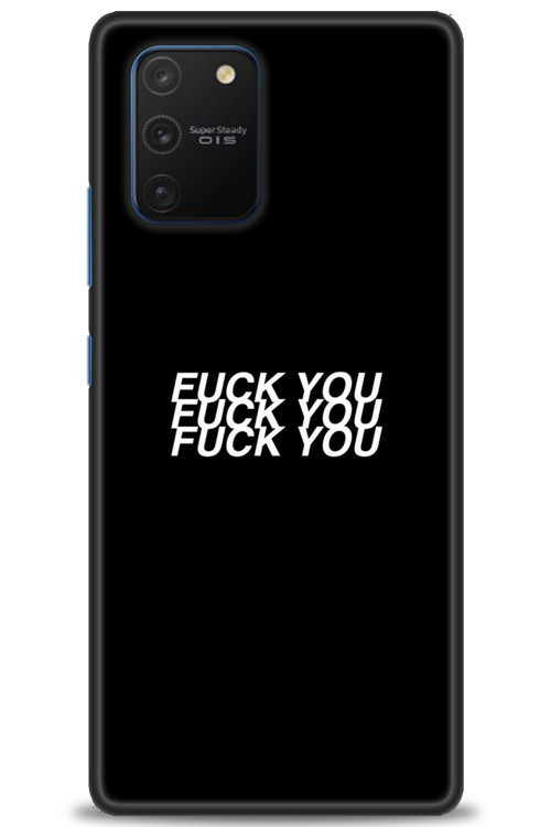 Samsung Galaxy A91 / S10 Lite Kılıf HD Baskılı Kılıf - You You You