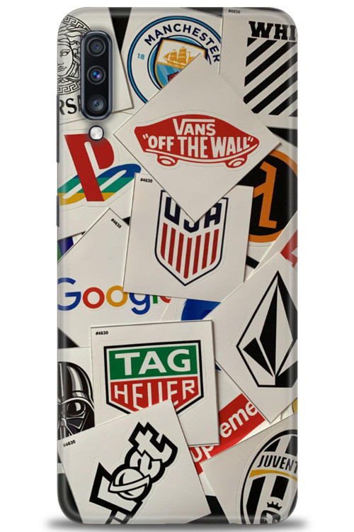 Samsung Galaxy A70 Kılıf HD Baskılı Kılıf - Off The Wall