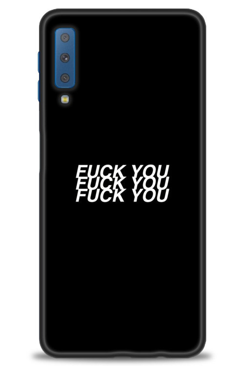 Samsung Galaxy A7 2018 Kılıf HD Baskılı Kılıf - You You You
