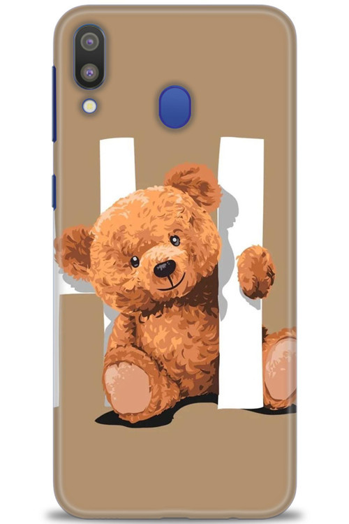 Samsung Galaxy M20 Kılıf HD Baskılı Kılıf - Teddy Hı