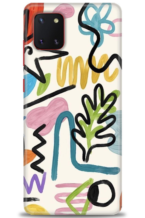 Samsung Galaxy A81 / Note 10 Lite Kılıf HD Baskılı Kılıf - Çizimler