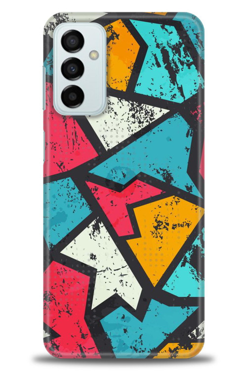 Samsung Galaxy M23 Kılıf HD Baskılı Kılıf - Grafiti