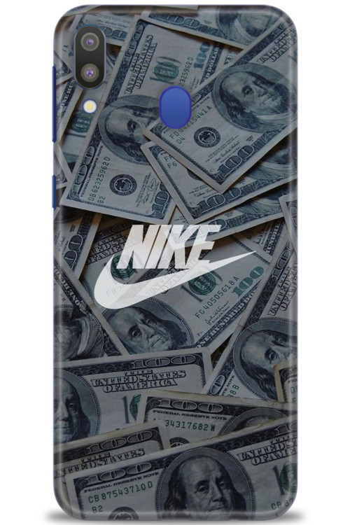 Samsung Galaxy M20 Kılıf HD Baskılı Kılıf - Nike Dolar