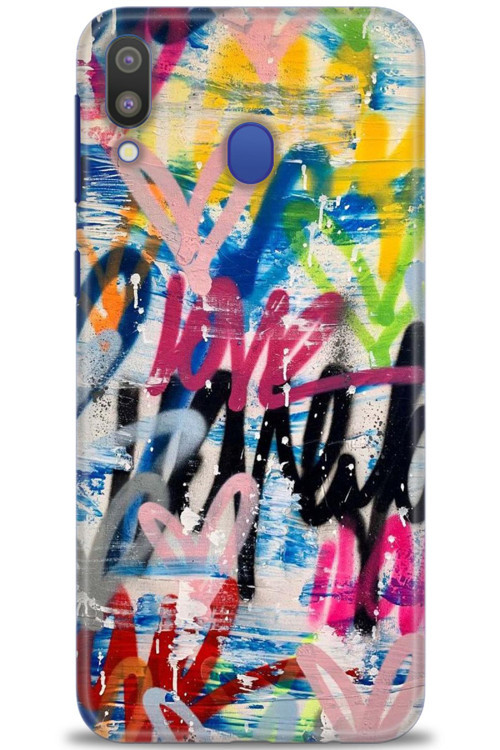 Samsung Galaxy M20 Kılıf HD Baskılı Kılıf - Lovee