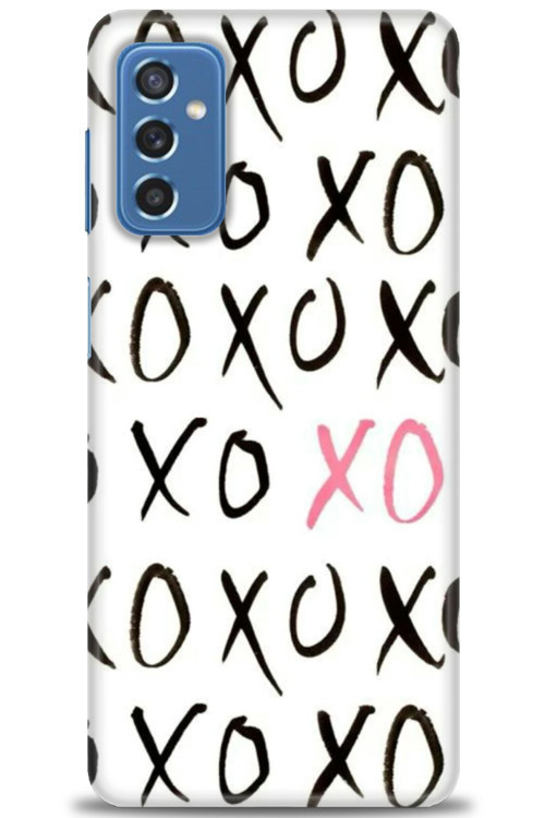 Samsung Galaxy M52 5G Kılıf HD Baskılı Kılıf - XOXO