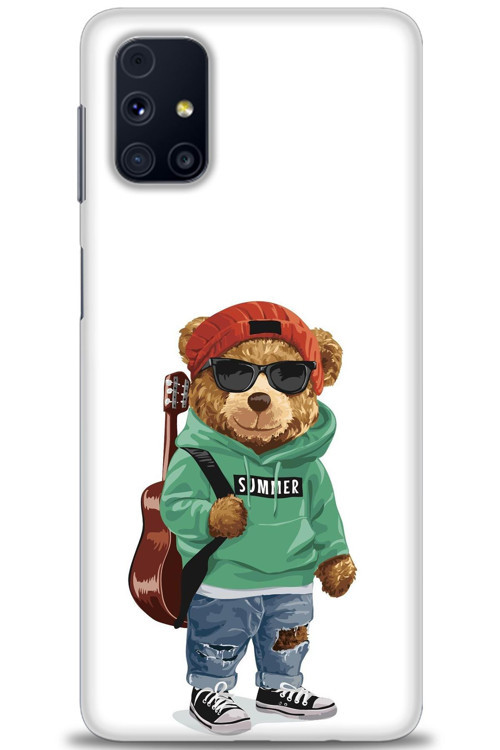 Samsung Galaxy M51 Kılıf HD Baskılı Kılıf - Teddy Bear