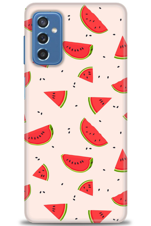 Samsung Galaxy M52 5G Kılıf HD Baskılı Kılıf - Karpuz Dilimleri