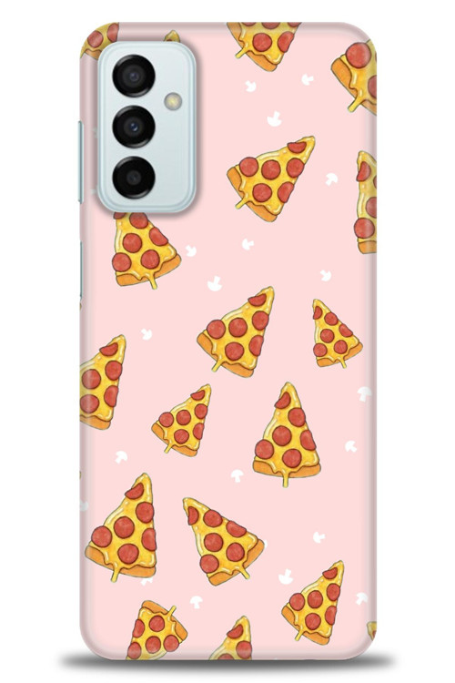 Samsung Galaxy M23 Kılıf HD Baskılı Kılıf - Pizza Dilimleri