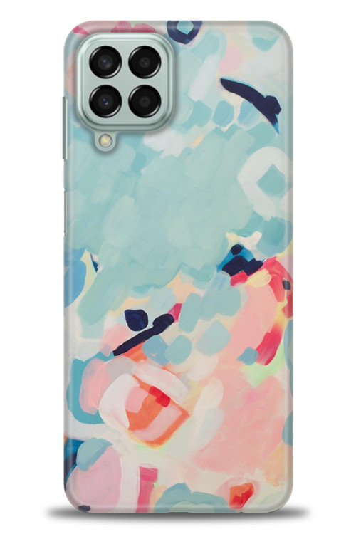 Samsung Galaxy M33 Kılıf HD Baskılı Kılıf - Mavi