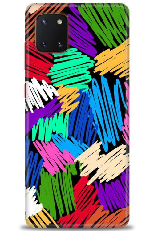 Samsung Galaxy A81 / Note 10 Lite Kılıf HD Baskılı Kılıf - Karalama