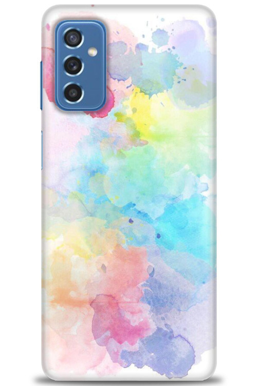 Samsung Galaxy M52 5G Kılıf HD Baskılı Kılıf - Renk Paleti