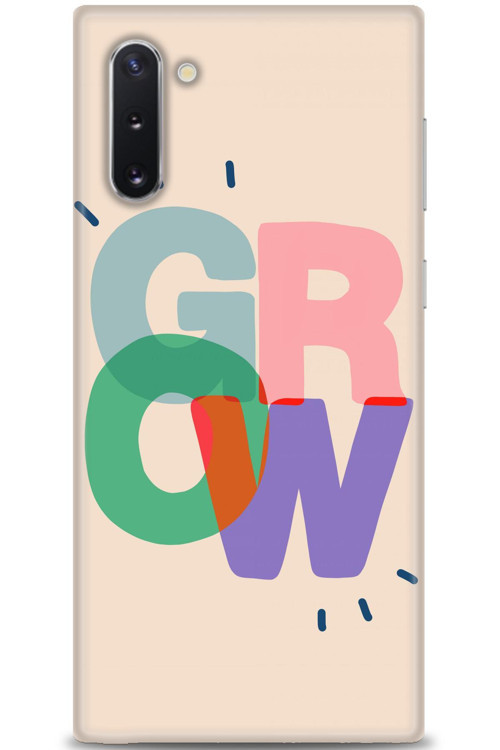 Samsung Galaxy Note 10 Kılıf HD Baskılı Kılıf - Grow