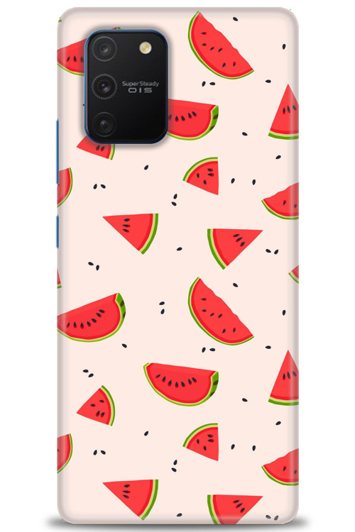 Samsung Galaxy A91 / S10 Lite Kılıf HD Baskılı Kılıf - Karpuz Dilimleri