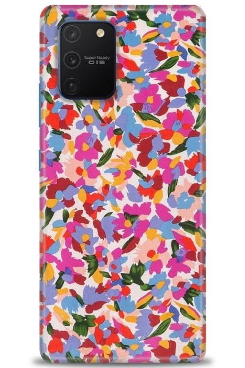 Samsung Galaxy A91 / S10 Lite Kılıf HD Baskılı Kılıf - Renkli Baskı