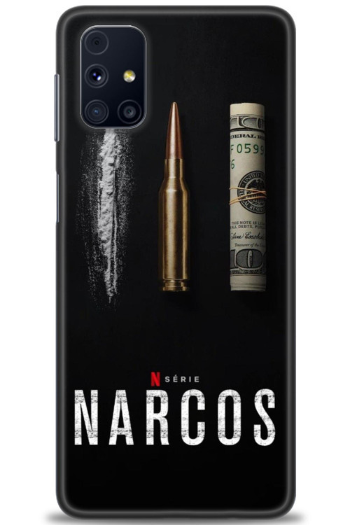 Samsung Galaxy M31S Kılıf HD Baskılı Kılıf - Narcos