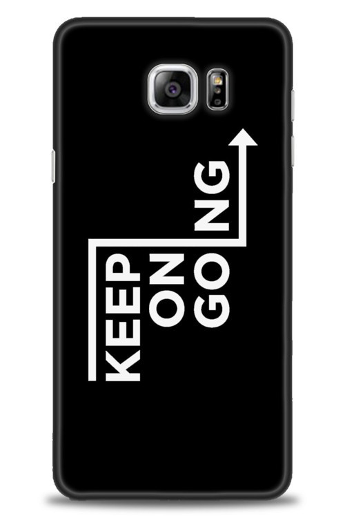 Samsung Galaxy Note 5 Kılıf HD Baskılı Kılıf - Keep On Going