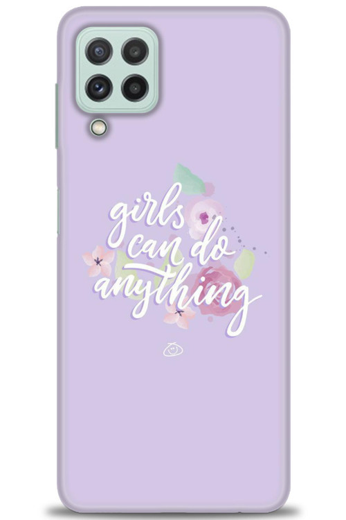 Samsung Galaxy M22 Kılıf HD Baskılı Kılıf - Anything