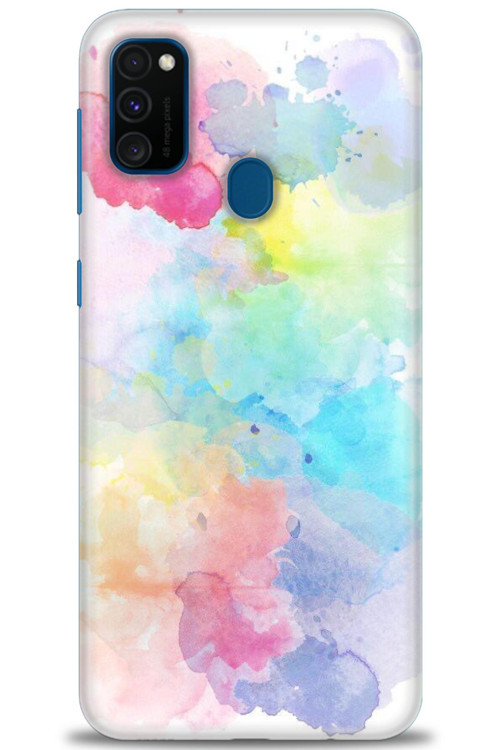 Samsung Galaxy M21 Kılıf HD Baskılı Kılıf - Renk Paleti