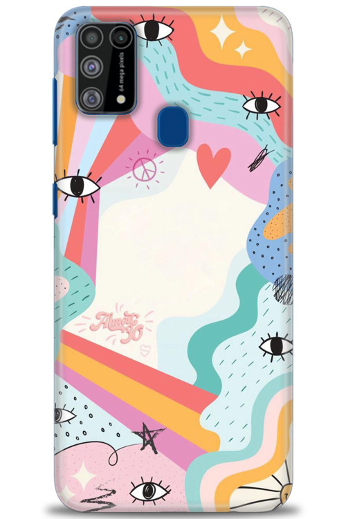 Samsung Galaxy M31 Kılıf HD Baskılı Kılıf - Almost