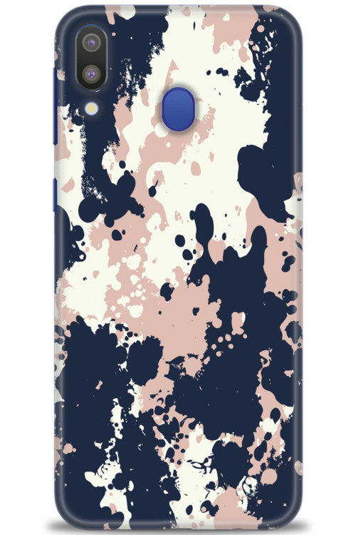 Samsung Galaxy M20 Kılıf HD Baskılı Kılıf - Lacivert