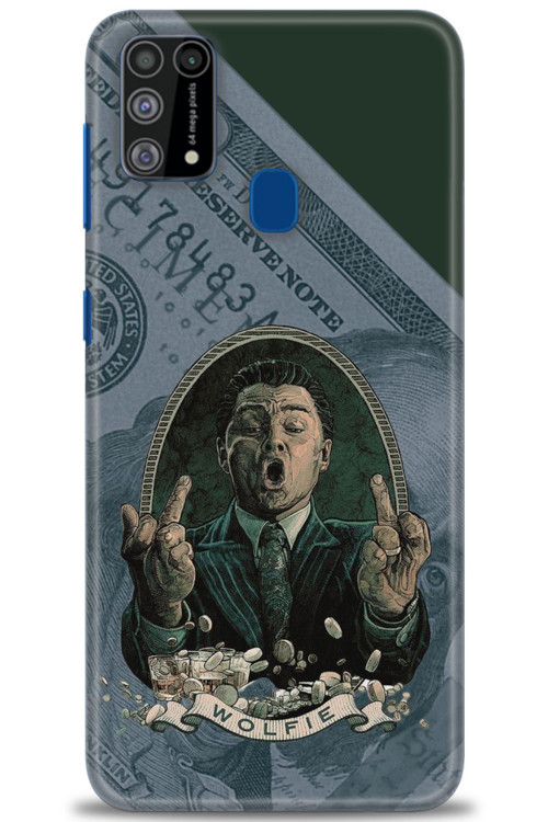 Samsung Galaxy M31 Kılıf HD Baskılı Kılıf - Dolar